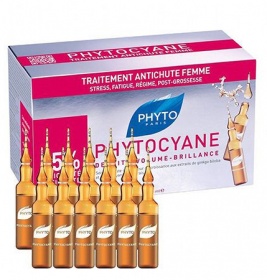 *Набор Phyto ДУО Фитоциан средство против выпадения волос 12*2 амп 7,5 мл