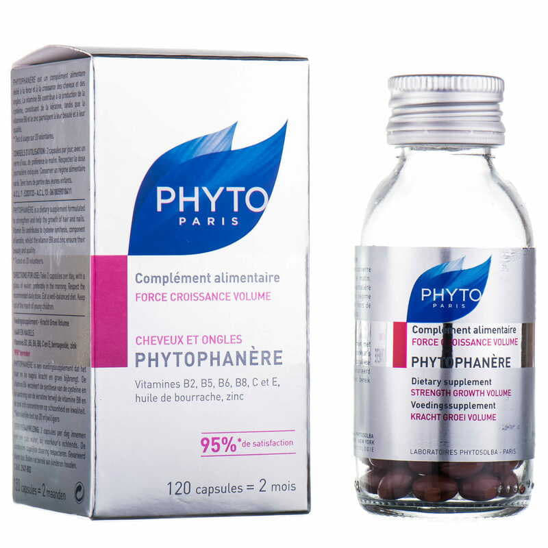 Пищевая добавка Phyto Фитофанер Хейр Нейлз 120 капс. Пищевая добавка Phyto Фитофанер Хейр Нейлз 120 капс.