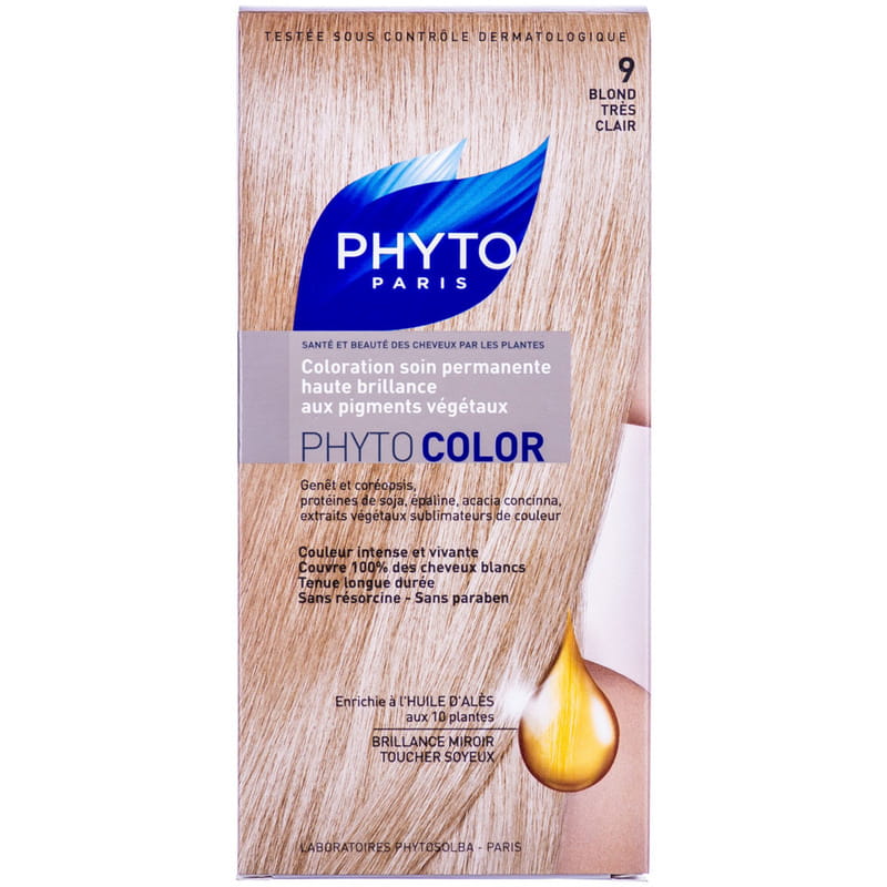 *Крем-фарба Phyto Фітоколор крем-фарба №9 блондин