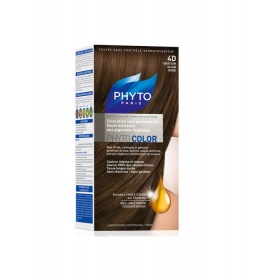 *Крем-краска Phyto Фитоколор №4D русо-каштановый золотистый
