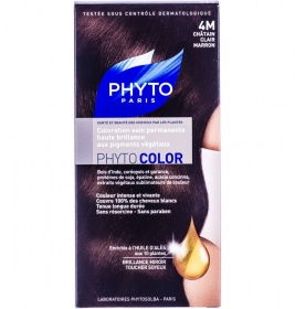 *Крем-краска Phyto Фитоколор крем-краска №4M русо-каштановый