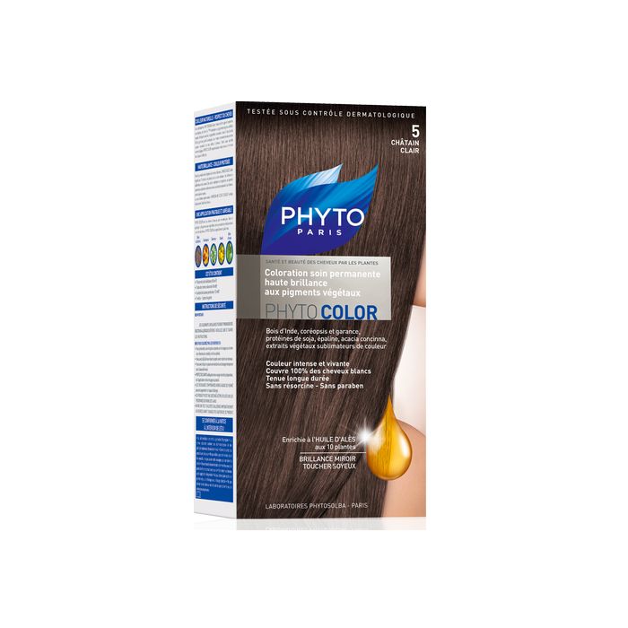 *Краска Phyto Фитоколор тон 5 каштановый *Краска Phyto Фитоколор тон 5 каштановый