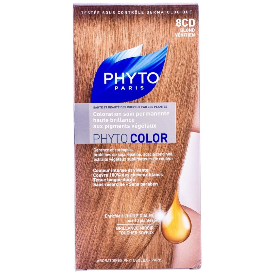 *Краска Phyto Фитоколор тон 8CD венецианський блондин *Краска Phyto Фитоколор тон 8CD венецианський блондин